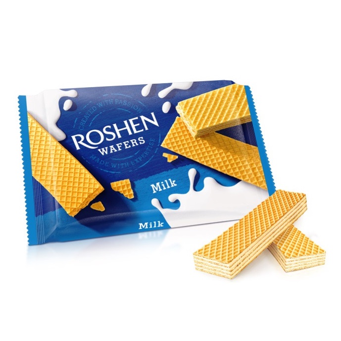 ΓΚΟΦΡΕΤΕΣ ROSHEN ΓΑΛΑ Χ 72gr