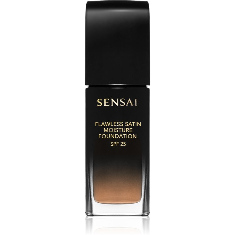 Sensai Flawless Satin Moisture Foundation υγρό μεικ απ SPF 25 απόχρωση 204 Honey Beige 30 ml