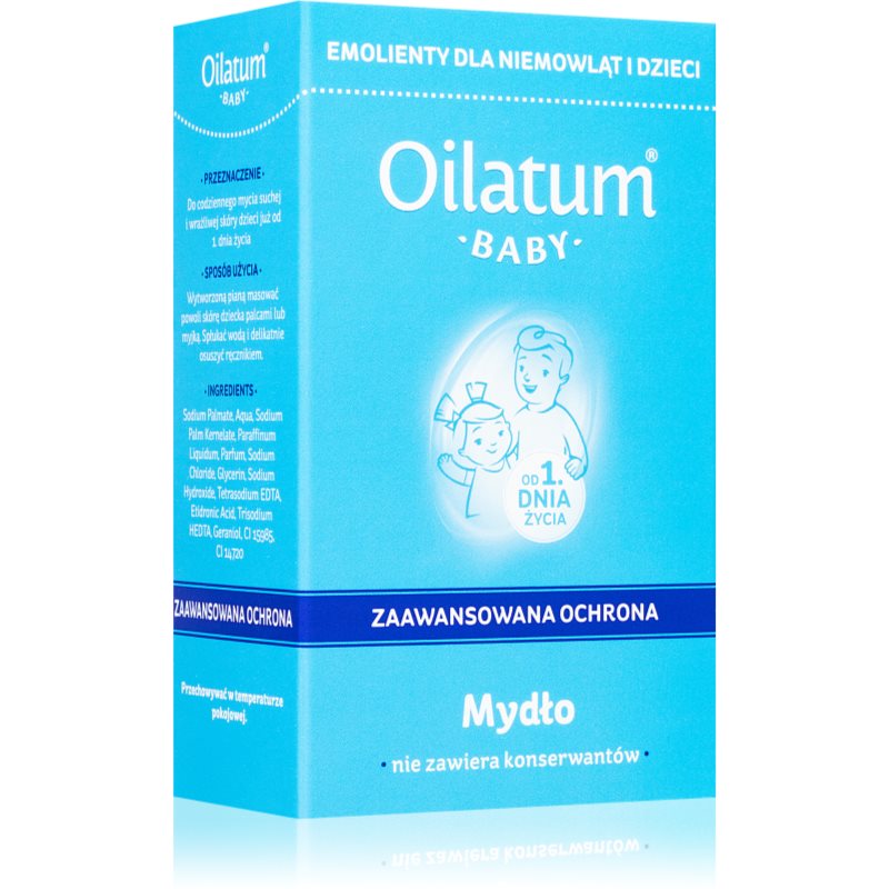 Oilatum Baby Soap Μπάρα σαπουνιού για παιδιά από τη γέννηση 100 γρ