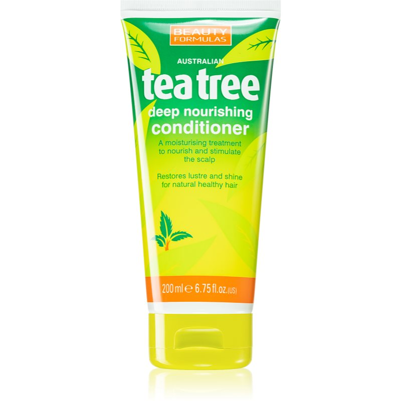 Beauty Formulas Tea Tree ενυδατικό και θρεπτικό μαλακτικό 200 ml