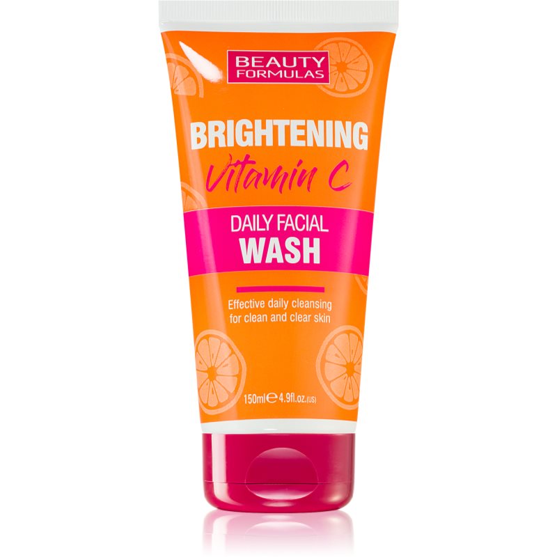 Beauty Formulas Vitamin C τζελ καθαρισμού για λάμψη με βιταμίνη C 150 ml