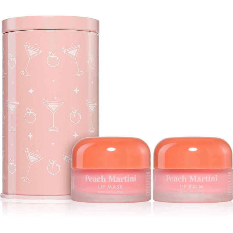 Barry M Lip Care Duo σετ δώρου για τα χείλη με άρωμα Peach Martini