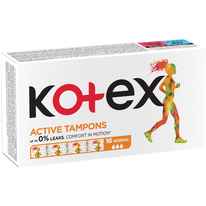 Kotex Active Normal ταμπόν 16 τμχ