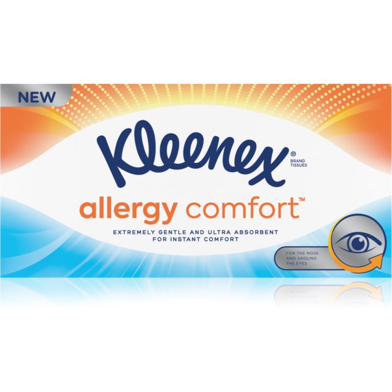 Kleenex Allergy Comfort Box χαρτομάντηλα 56 τμχ