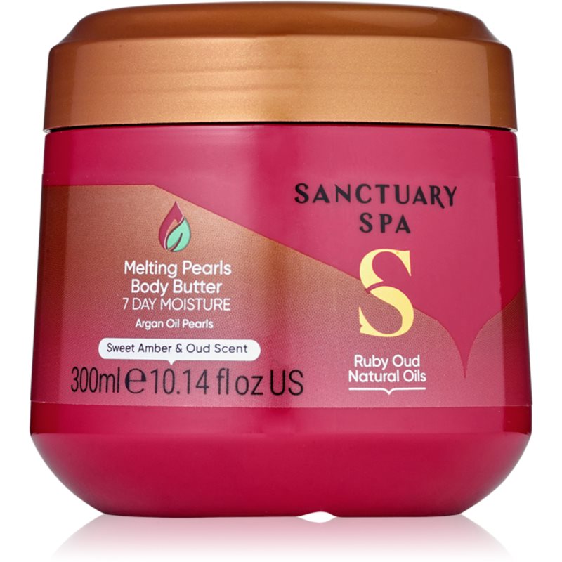 Sanctuary Spa Ruby Oud θρεπτικό βούτηρο για το σώμα 300 ml