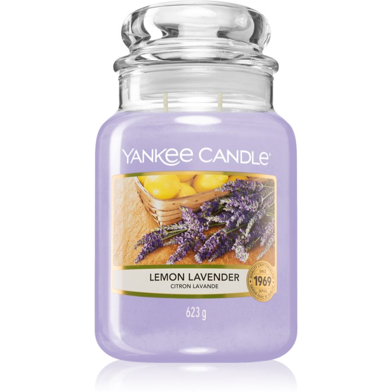 Yankee Candle Lemon Lavender αρωματικό κερί 623 γρ