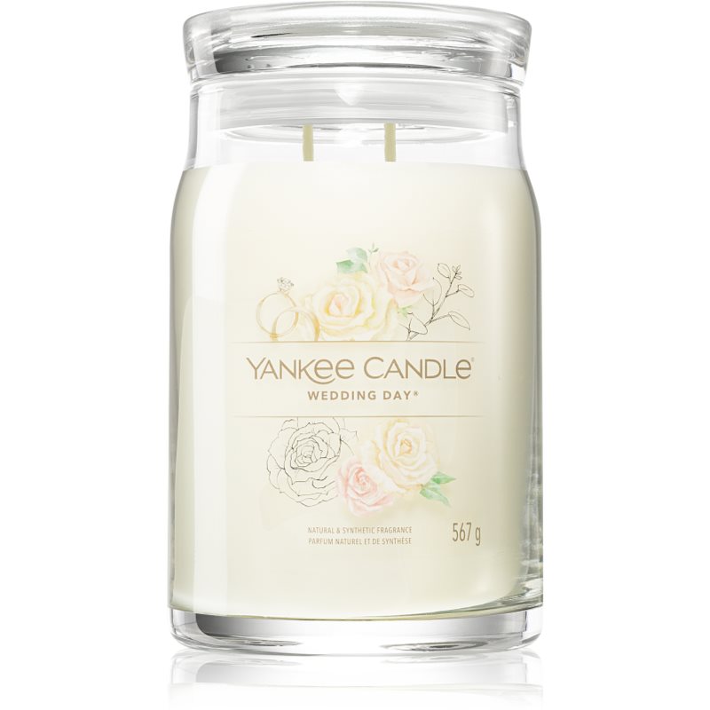 Yankee Candle Wedding Day αρωματικό κερί Υπογραφή 567 γρ