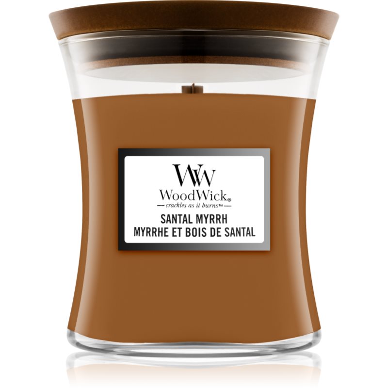 Woodwick Santal Myrrh αρωματικό κερί 275 γρ