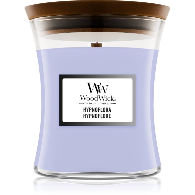 Woodwick Hypnoflora αρωματικό κερί με ξύλινο φιτίλι 275 γρ