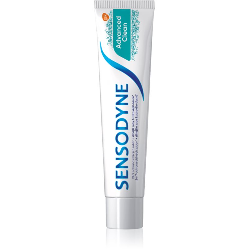 Sensodyne Advanced Clean οδοντόκρεμα με φθόριο για πλήρη προστασία των δοντιών 75 ml