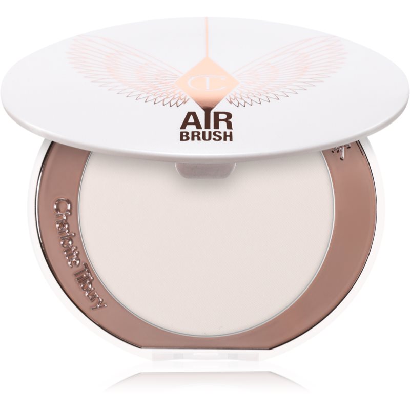 Charlotte Tilbury Airbrush Brightening Flawless Finish πούδρα σε μορφή compact για λάμψη απόχρωση Fair Medium 9 γρ