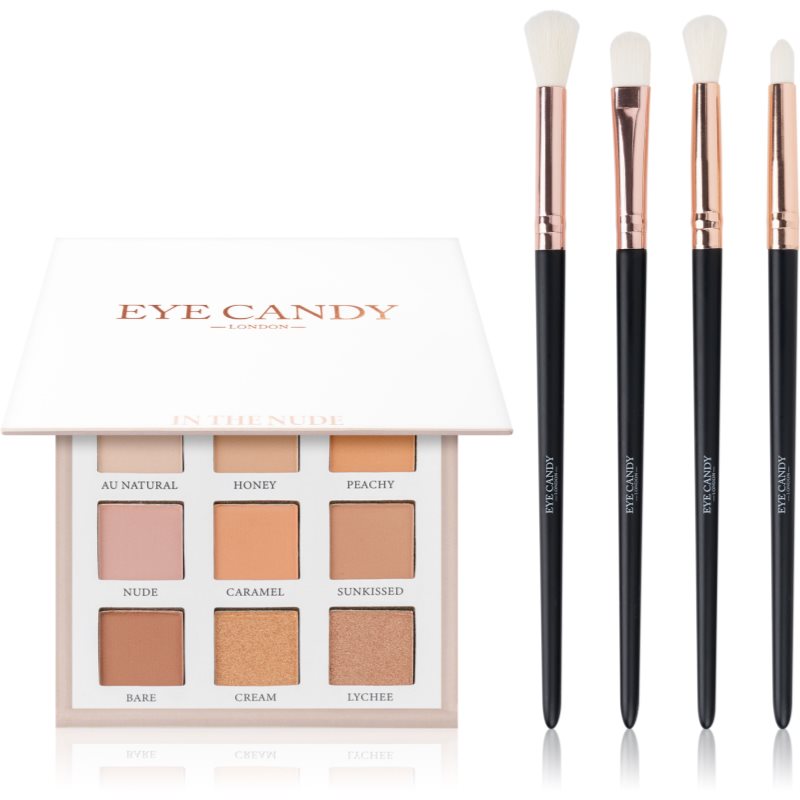 Eye Candy Enhancing Brush > Palette Set Παλέτα σκιών για τα μάτια με βούρτσα
