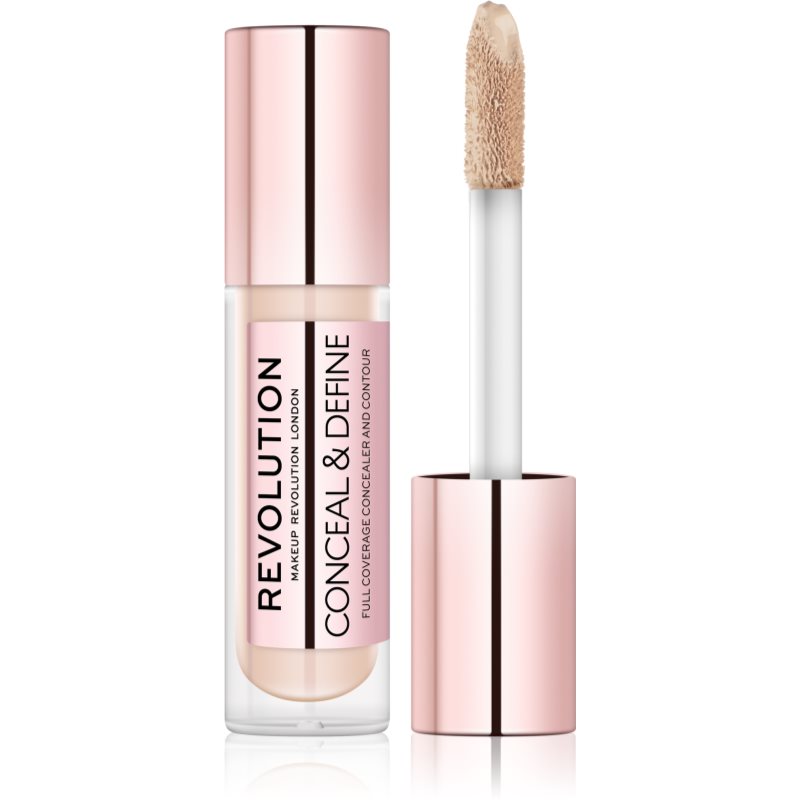 Makeup Revolution Conceal > Define υγρό κονσίλερ απόχρωση C 6,5 4 γρ