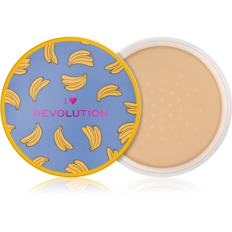 I Heart Revolution Baking Powder απαλή πούδρα απόχρωση Banana 22 γρ
