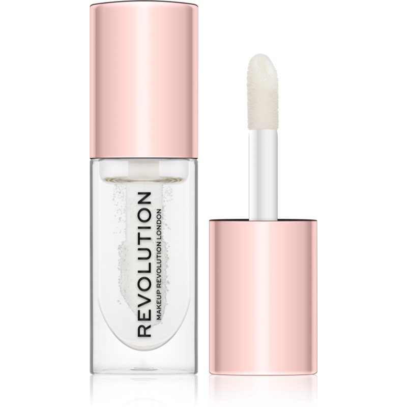 Makeup Revolution Pout Bomb λιπ γκλος χειλιών για μεγαλύτερο όγκο με υψηλή λάμψη απόχρωση Glaze 4.6 ml