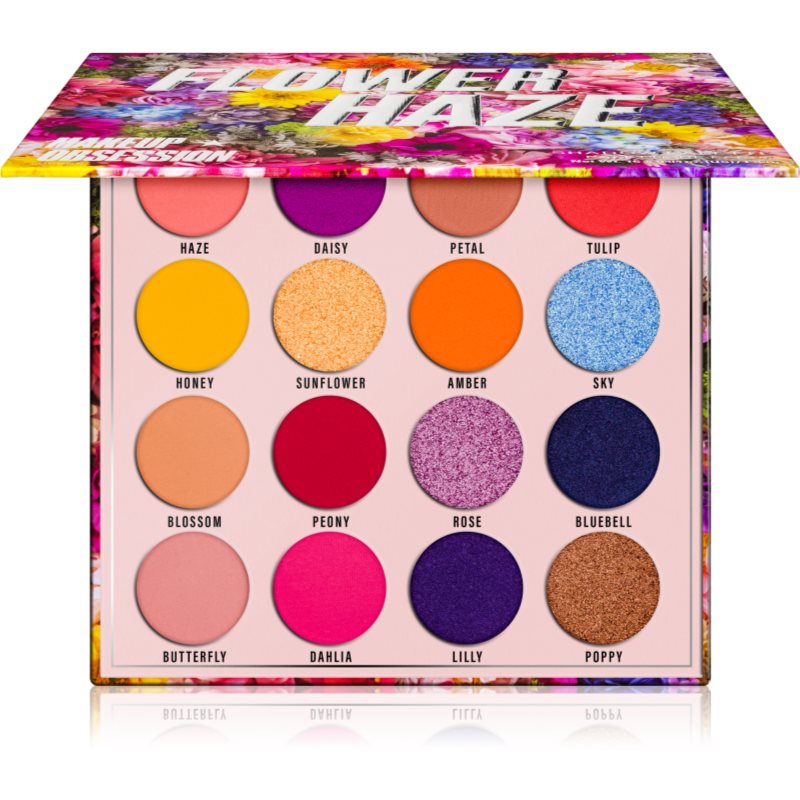 Makeup Obsession Flower Haze Παλέτα σκιών για τα μάτια 20 γρ