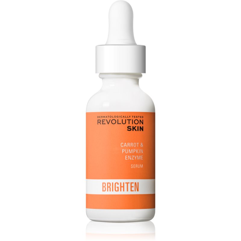 Revolution Skincare Brighten Carrot > Pumpkin Enzyme αναγεννητικός ορός για φωτεινότητα 30 ml