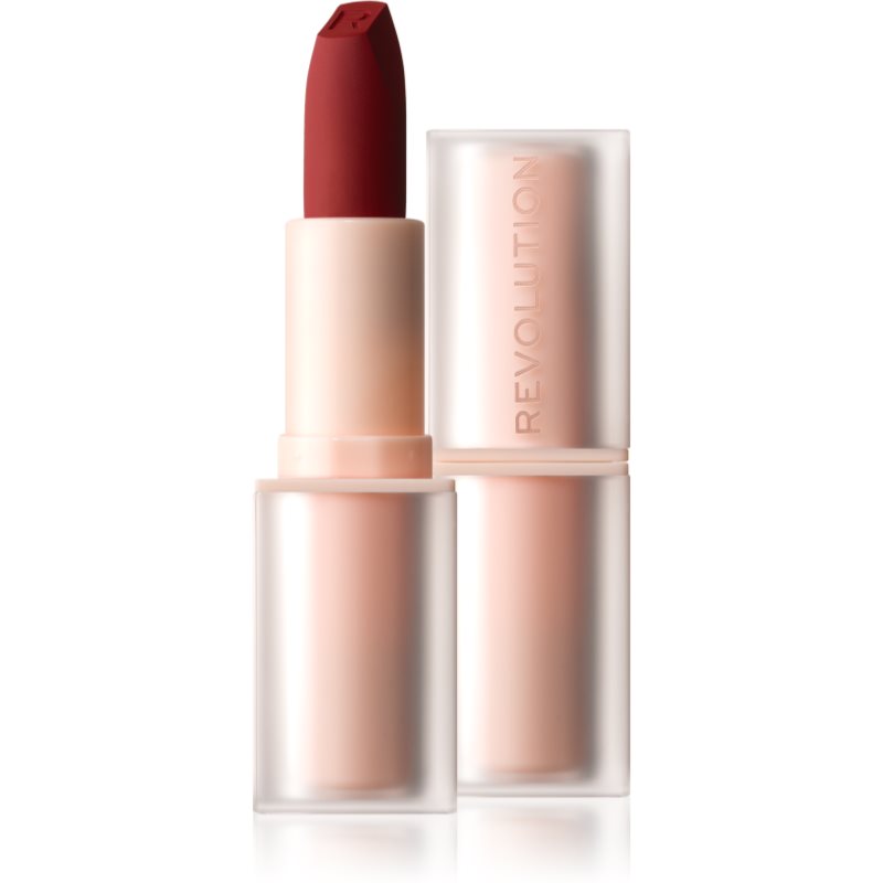 Makeup Revolution Lip Allure Soft Satin Lipstick Κρεμώδες κραγιόν με σατέν φινίρισμα απόχρωση CEO Brick Red 3,2 γρ