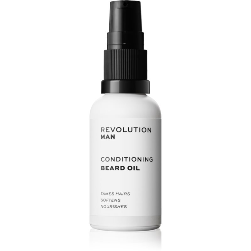 Revolution Man Conditioning θρεπτικό λάδι για γένια και μουστάκι 30 ml