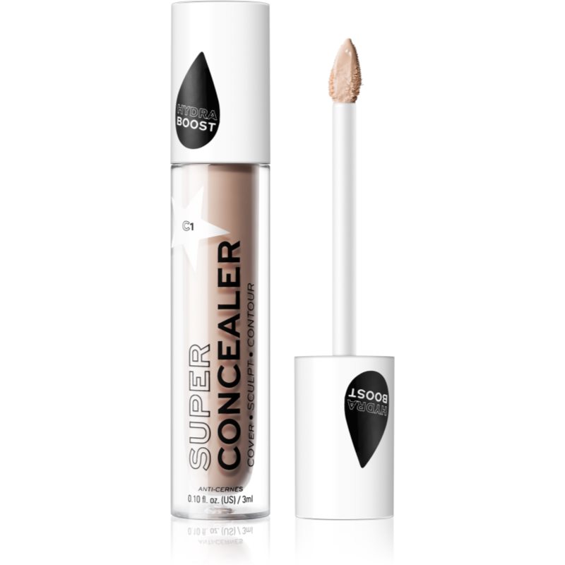 Revolution Relove Super Concealer ενυδατικός διορθωτής απόχρωση C1 3 ml