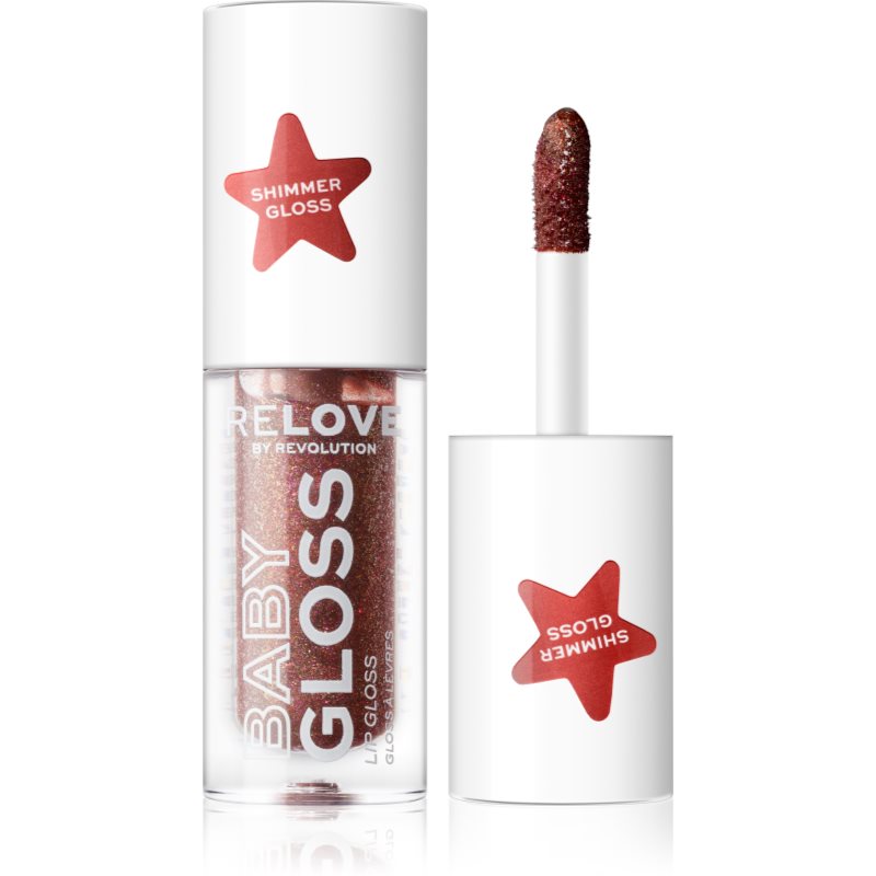 Revolution Relove Baby Gloss Shimmer αστραφτερό λιπ γκλος απόχρωση Shimmer Autumn 1.8 ml