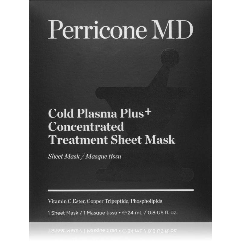 Perricone MD Cold Plasma Plus+ Treatment Sheet Mask υφασμάτινη μάσκα περιποίησης 1 τμχ