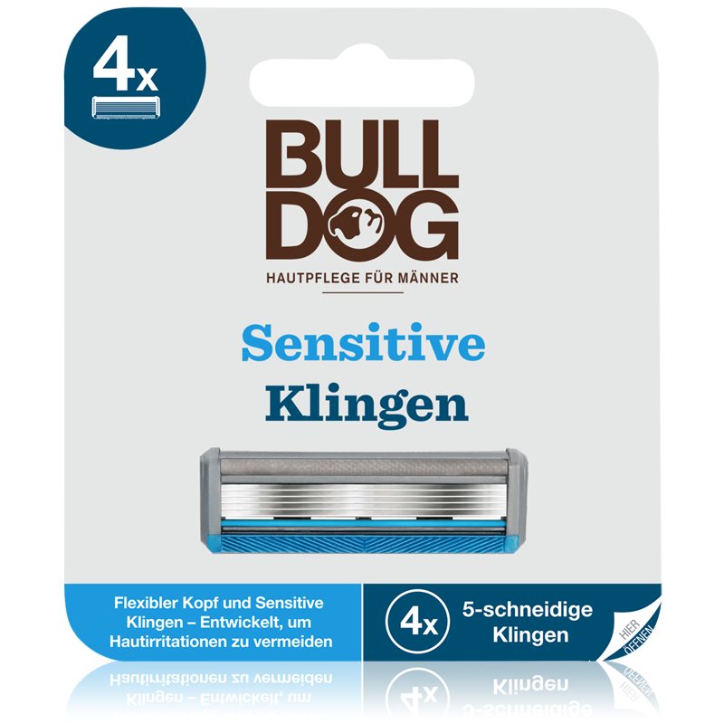 Bulldog Sensitive Cartridges ανταλλακτική κεφαλή 4 τμχ