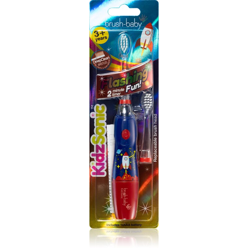 Brush Baby KidzSonic ηλεκτρική οδοντόβουρτσα για παιδιά από 3 ετών 1 τμχ
