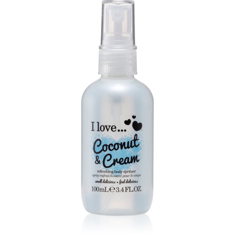 I love... Coconut > Cream δροσιστικό σπρεϊ σώματος 100 μλ