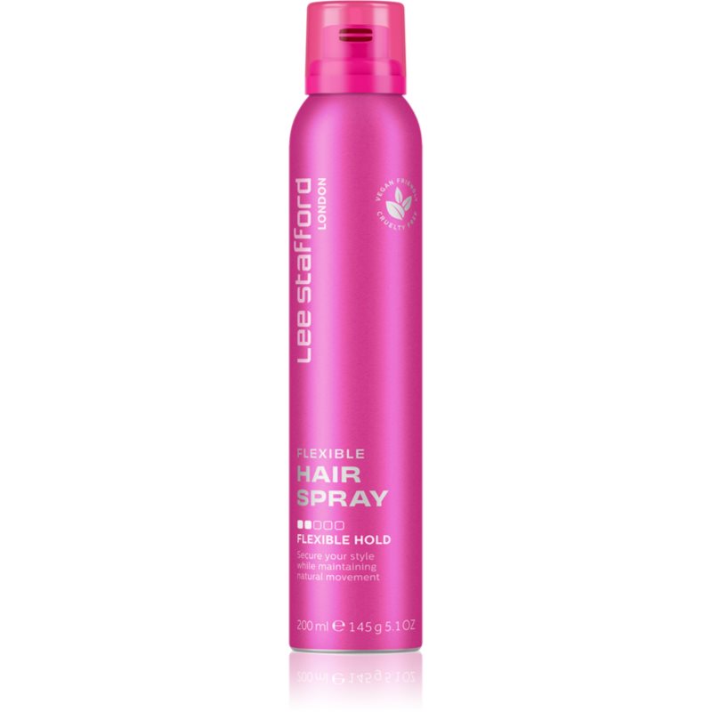 Lee Stafford Styling Hair Spray Flexible Hold Fat n Flexible λακ μαλλιών για ελαστικό κράτημα 200 ml