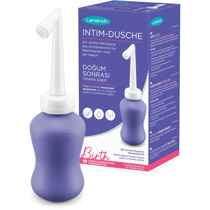 Lansinoh Birth Post-Birth Wash Bottle ντους στο περίνεο μετά τον τοκετό 1 τμχ