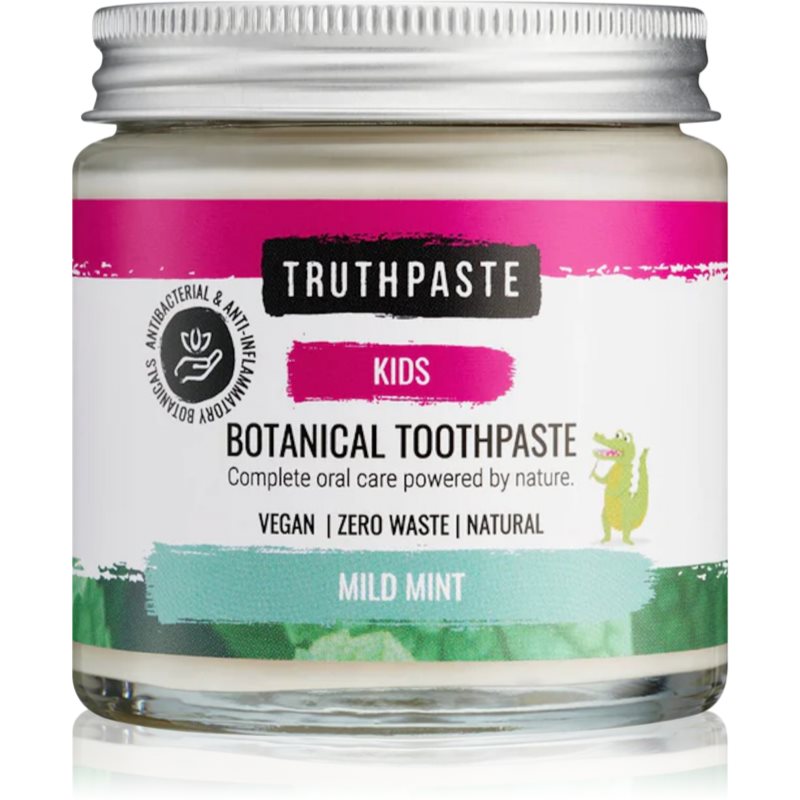 Truthpaste Kids Mild Mint φυσική οδοντόπαστα για τα παιδιά μέντα 100 ml