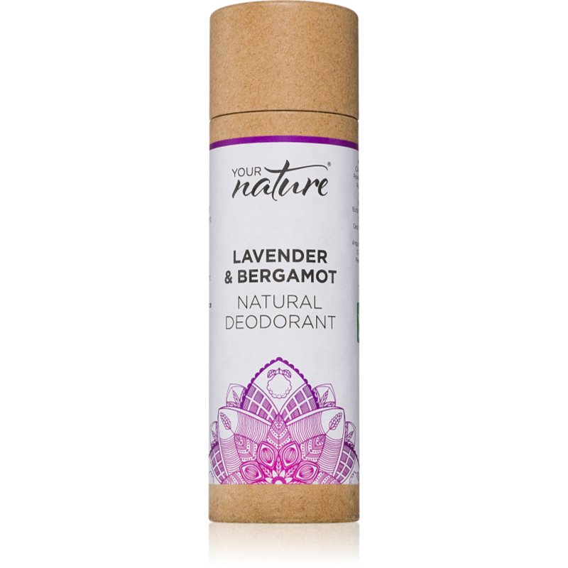 Your Nature Natural Deodorant στερεό αποσμητικό Lavender > Bergamot 70 γρ