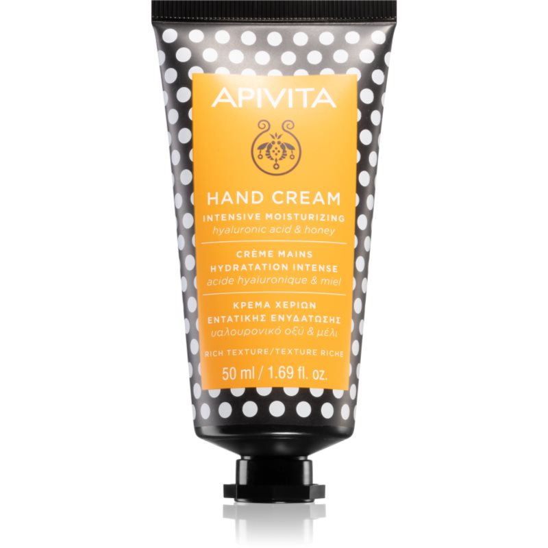 Apivita Hand Care Hand Cream Honey Rich texture ενυδατική κρέμα για τα χέρια με μέλι 50 ml