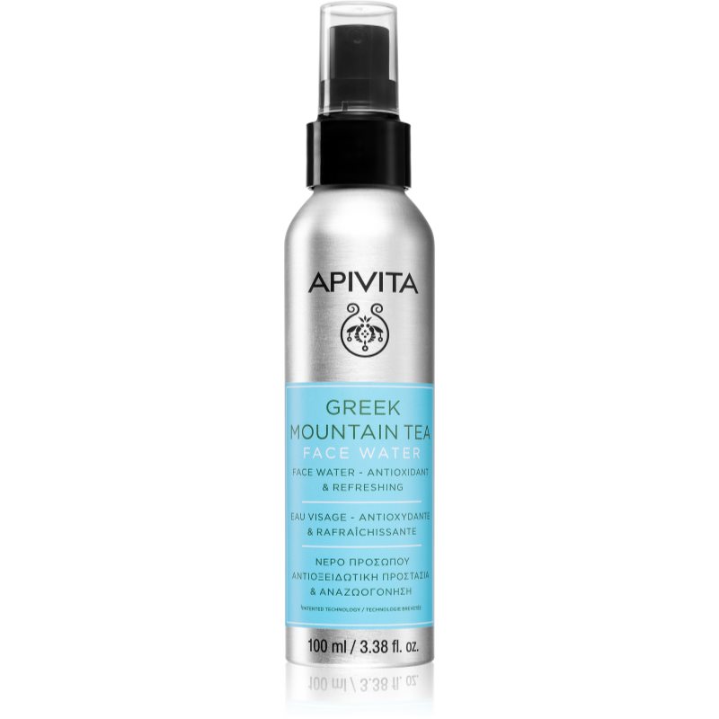 Apivita Greek Mountain Tea Face Water αντιοξειδωτικό ενυδατικό Mist 100 ml