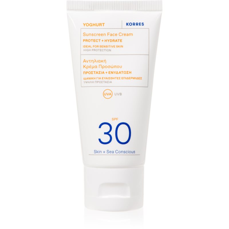 Korres Yoghurt αντηλιακή κρέμα προσώπου SPF 30 50 ml