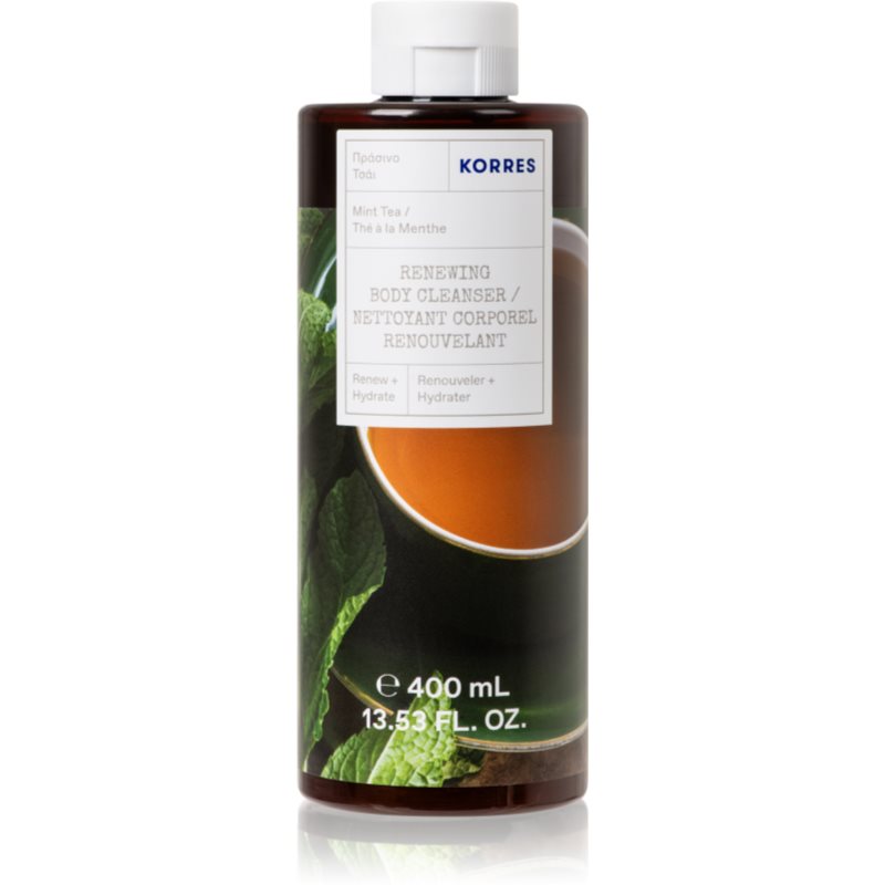 Korres Mint Tea δροσιστικό τζελ ντους 400 ml