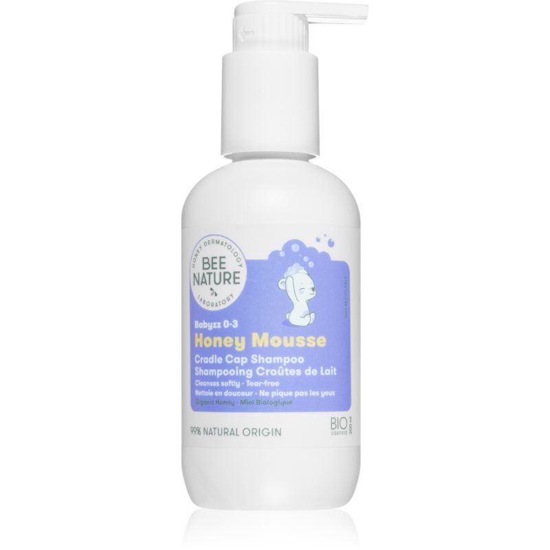 Bee Nature Babyzz Honey Mousse Απαλό σαμπουάν για νεογέννητα 200 μλ
