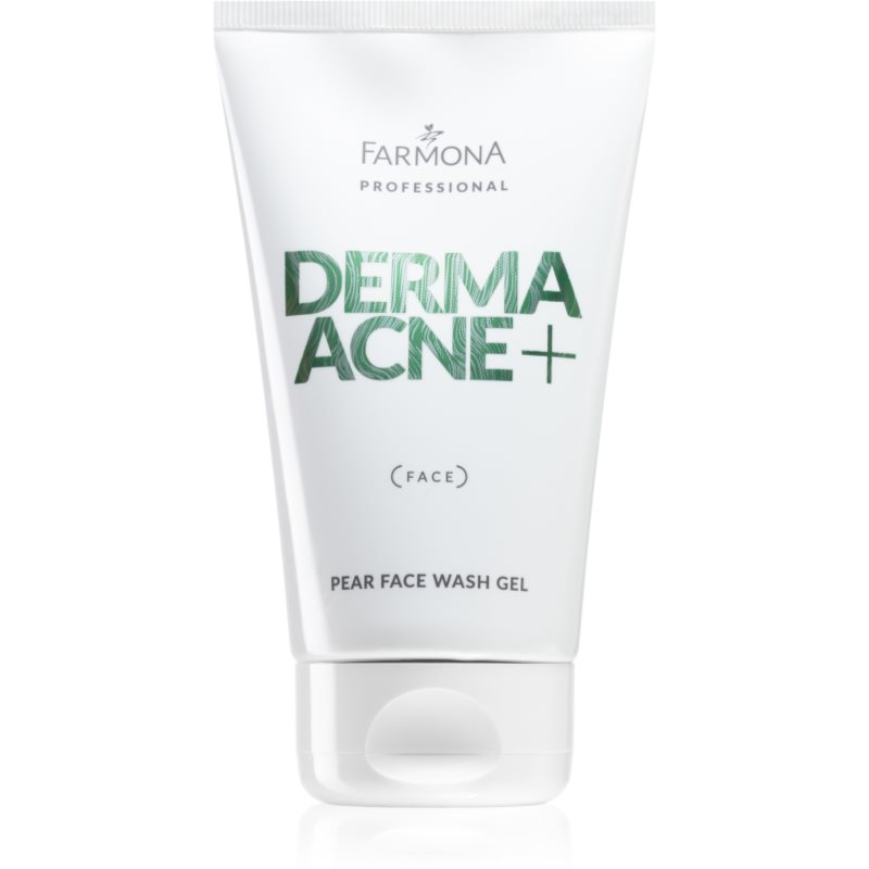 Farmona Derma Acne+ τζελ καθαρισμού για μικτό έως λιπαρό δέρμα 150 μλ