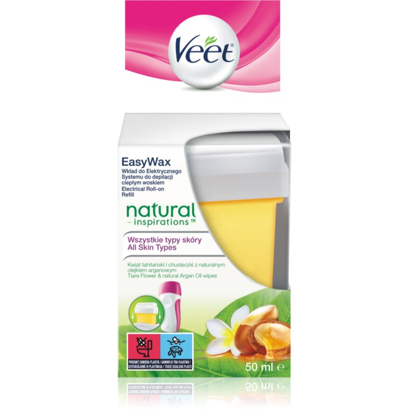Veet EasyWax ανταλλακτική γέμιση κεριού για όλους τους τύπους δέρματος 50 ml