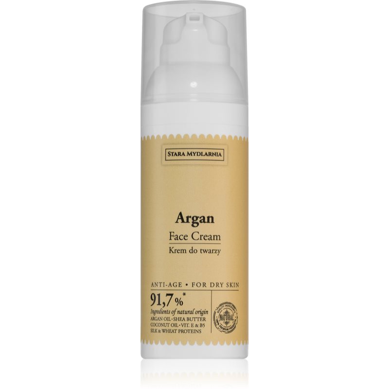 Stara Mydlarnia Argan ενυδατική κρέμα με έλαιο αργκάν 50 μλ