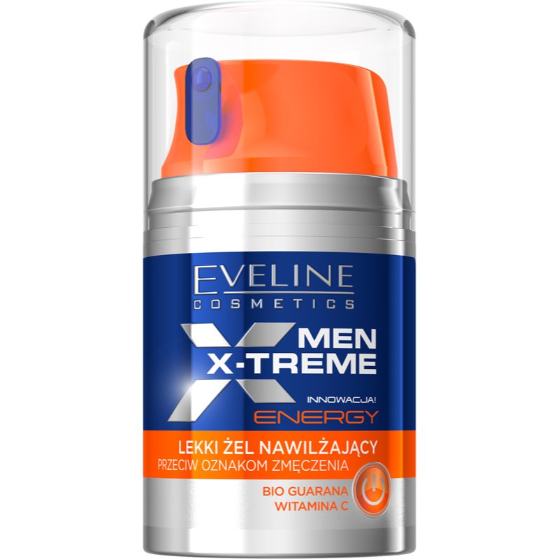 Eveline Cosmetics Men X-Treme Energy ελαφριά ενυδατική κρέμα 50 ml