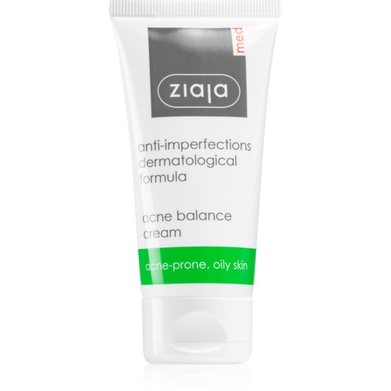 Ziaja Med Antibacterial Care τοπική φροντίδα κατά της ακμής Για πρόσωπο και σώμα 50 ml