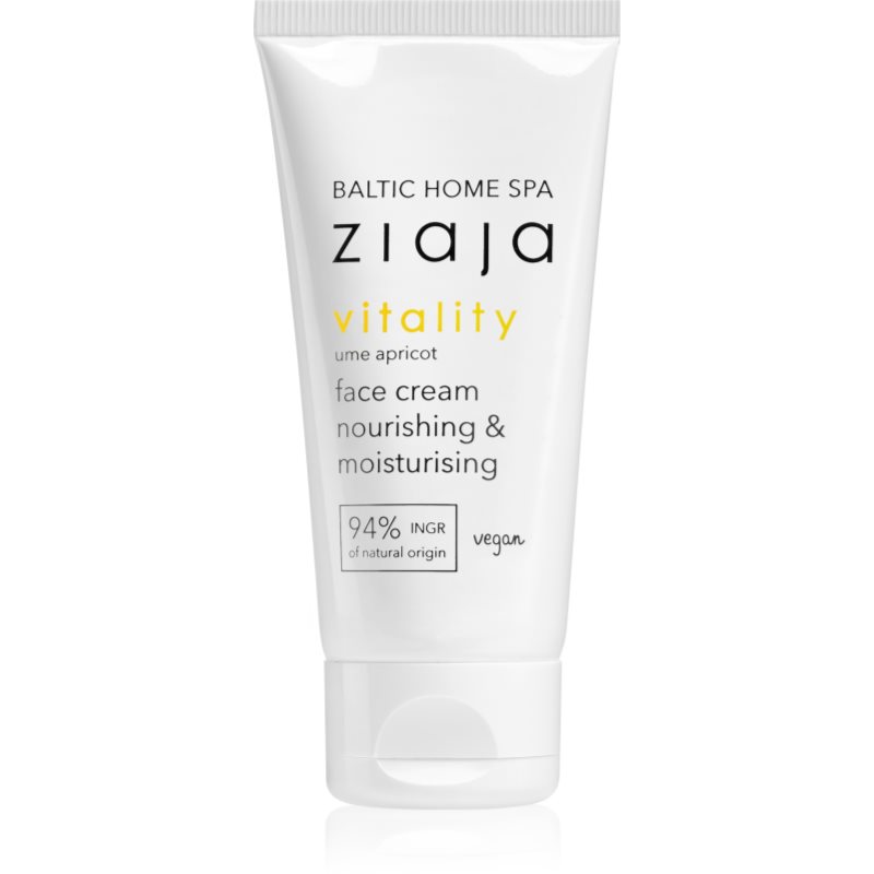 Ziaja Baltic Home Spa Vitality ενυδατική και θρεπτική κρέμα Για το πρόσωπο 50 ml