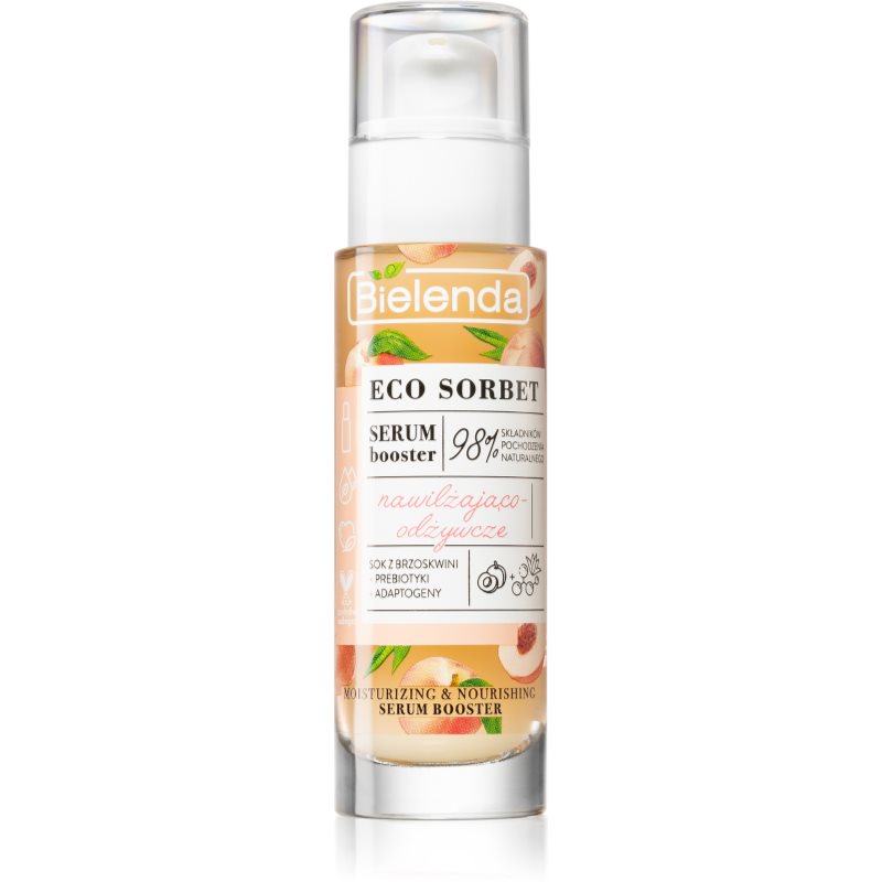 Bielenda Eco Sorbet Peach ενυδατικός και θρεπτικός ορός 30 μλ