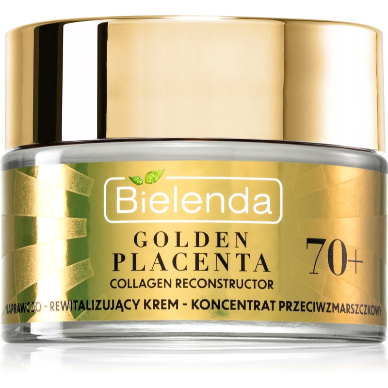 Bielenda Golden Placenta Collagen Reconstructor αποκαταστατική κρέμα κατά των ρυτιίδων 70+ 50 ml