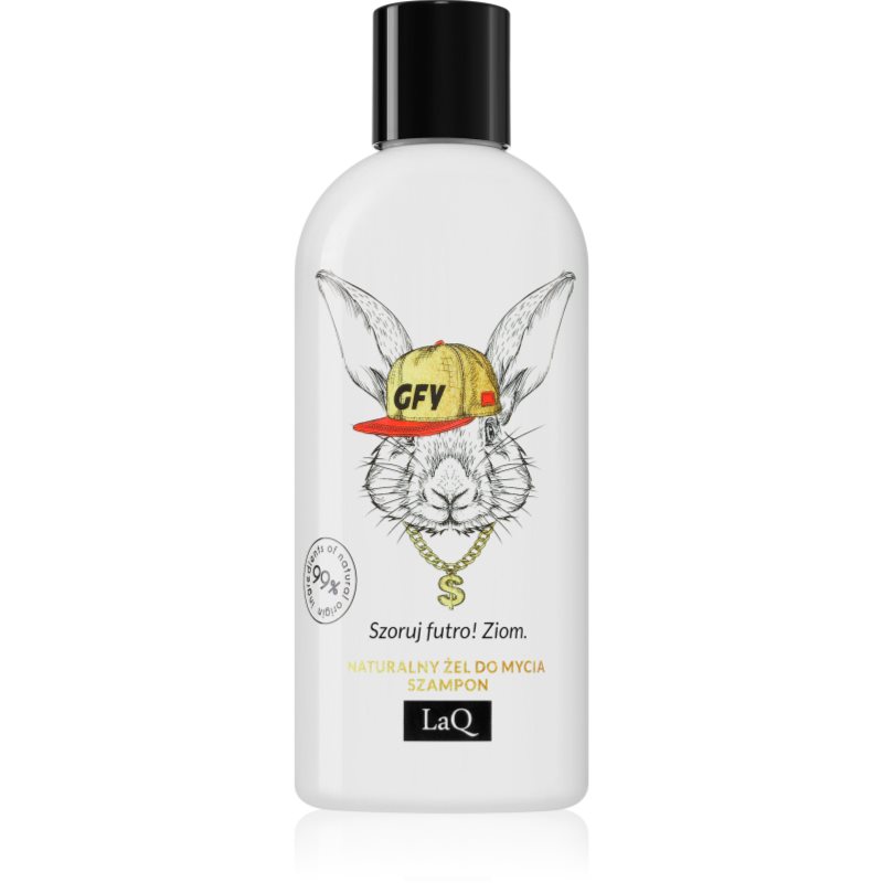 LaQ Music Purifies R'n'B Rabbit τζελ για ντους και σαμπουάν 2 σε 1 300 μλ
