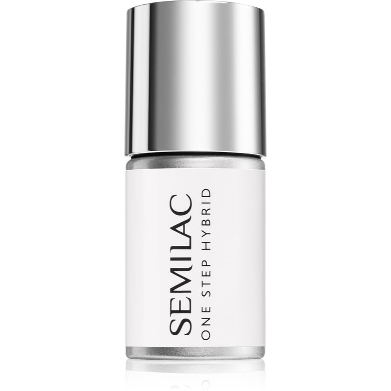 Semilac One Step Hybrid 3in1 τζελ βερνίκι νυχιών απόχρωση S251 Coconut Cream 7 ml