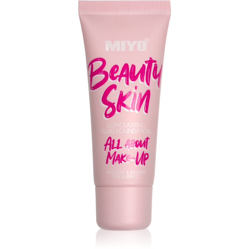 Miyo Beauty Skin All About Make-Up μακράς διαρκείας μεικ απ απόχρωση 00 Dune 30 ml