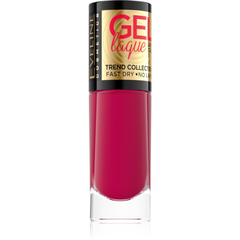 Eveline Cosmetics 7 Days Gel Laque Nail Enamel τζελ βερνίκι νυχιών χωρίς τη χρήση των UV/LED λαμπτήρων απόχρωση 207 8 μλ